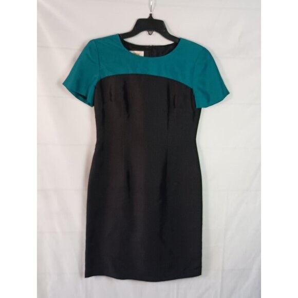 Talbots 100% Pure Silk Dress Size 2 Women’s Sleeveless Black Cocktail Party - Picture 2 of 7